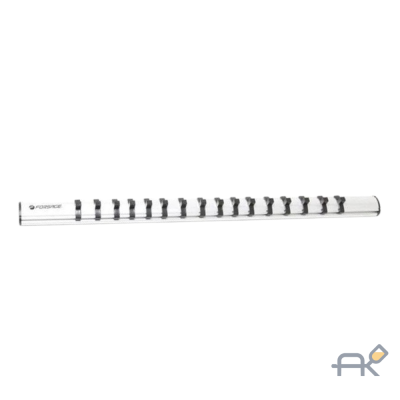 Планка-держатель магнитная для головок 1/4на 16 предметов. в блистере (F-819206M)